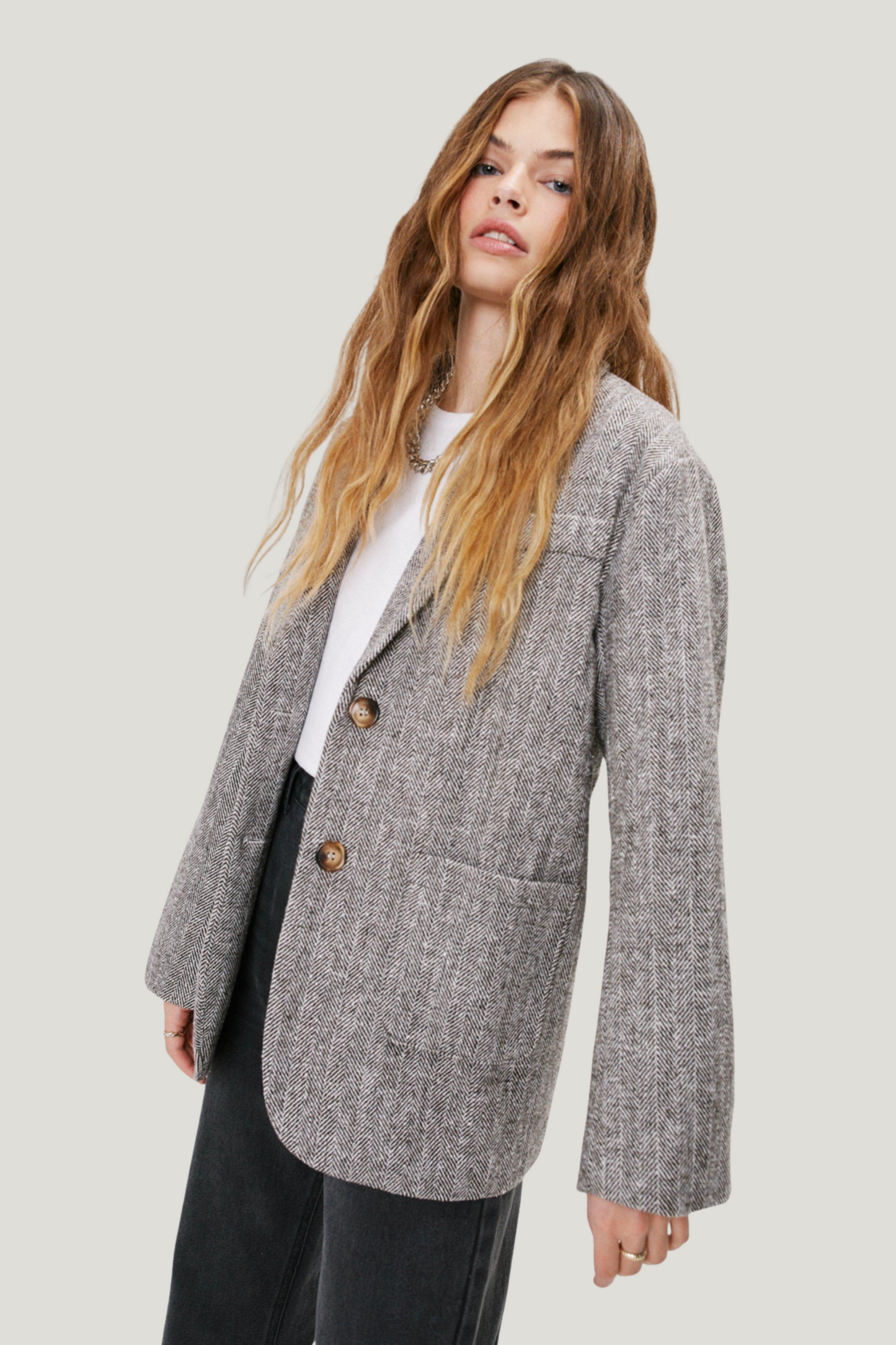 Nastygal Slouchy Oversized Blazer