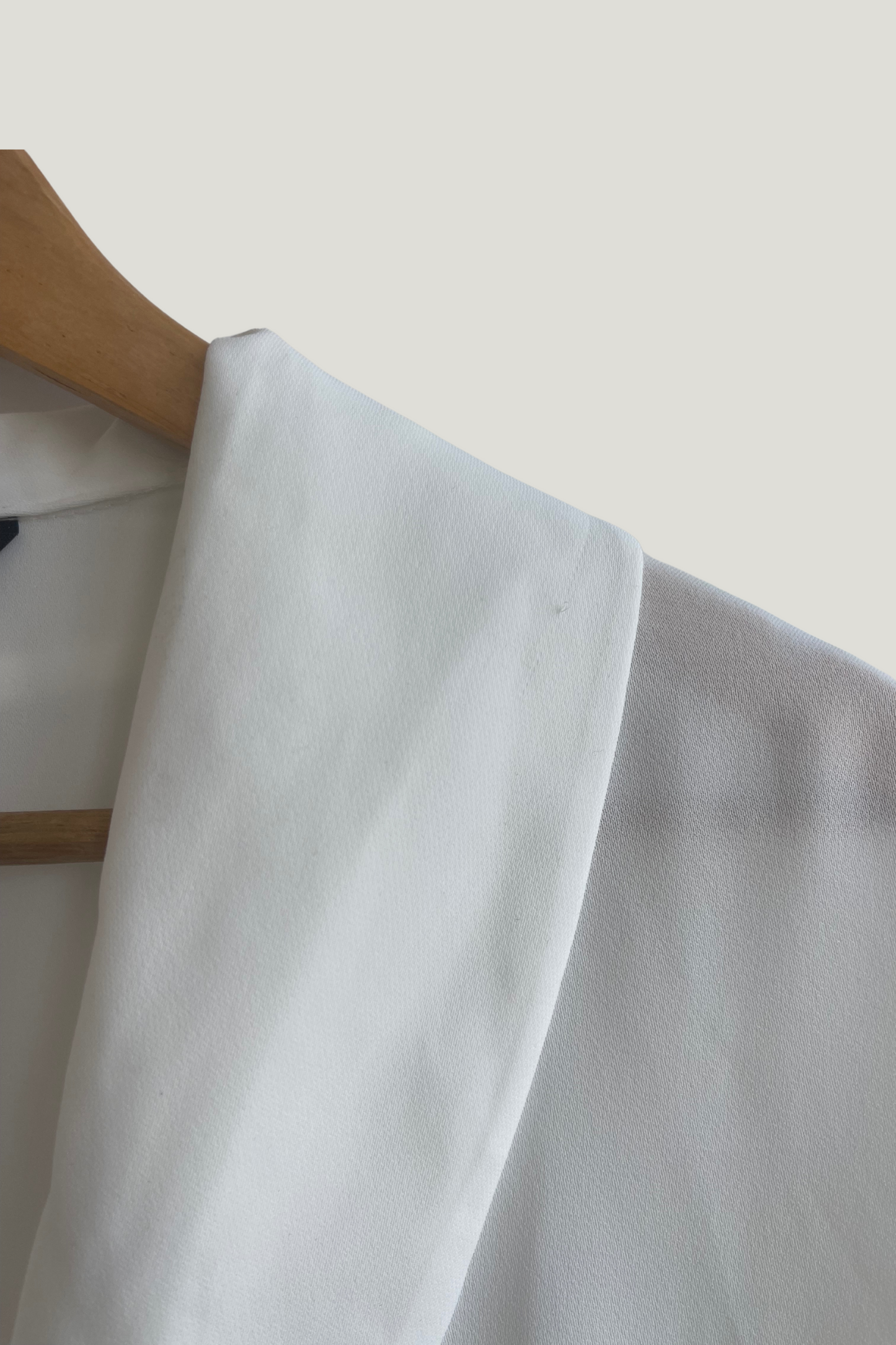 Zara White Blouse