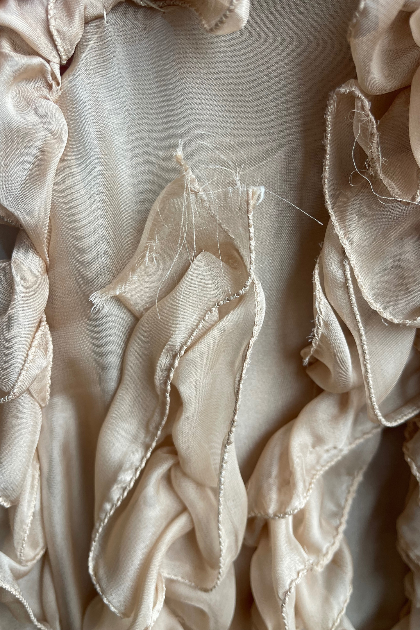 Claudia Arce Silk Sequins and Embroidery Dress