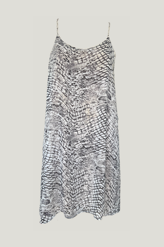 Intrigue Couture Print Mini Dress