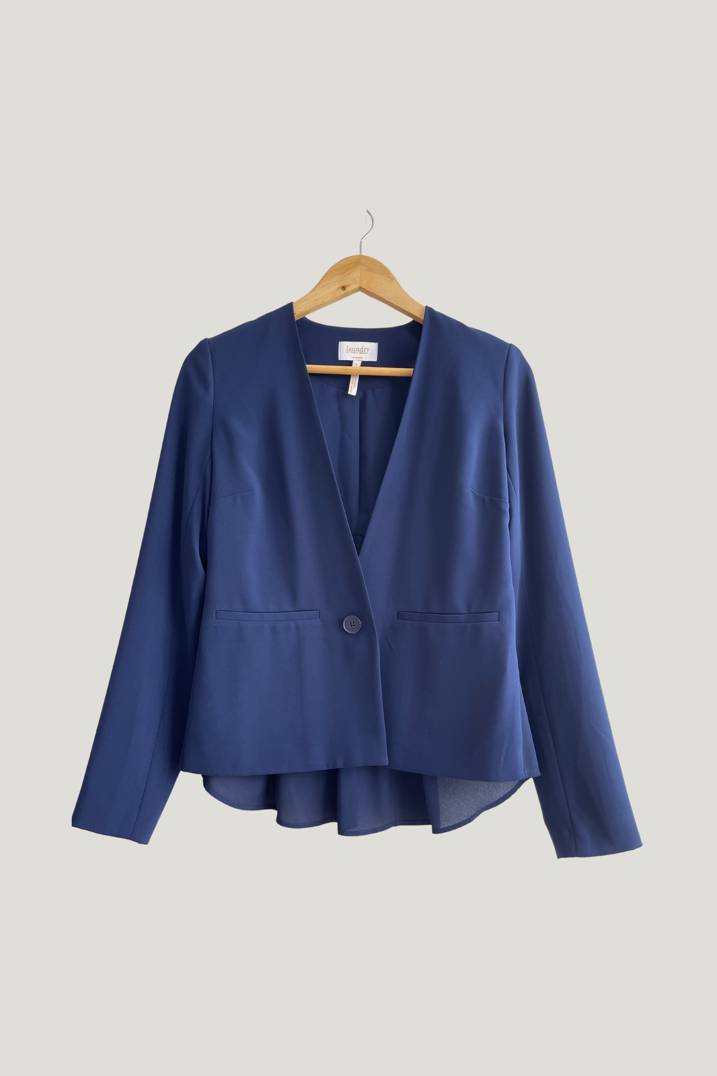 Laundry by Shelli Segal Blue Blazer