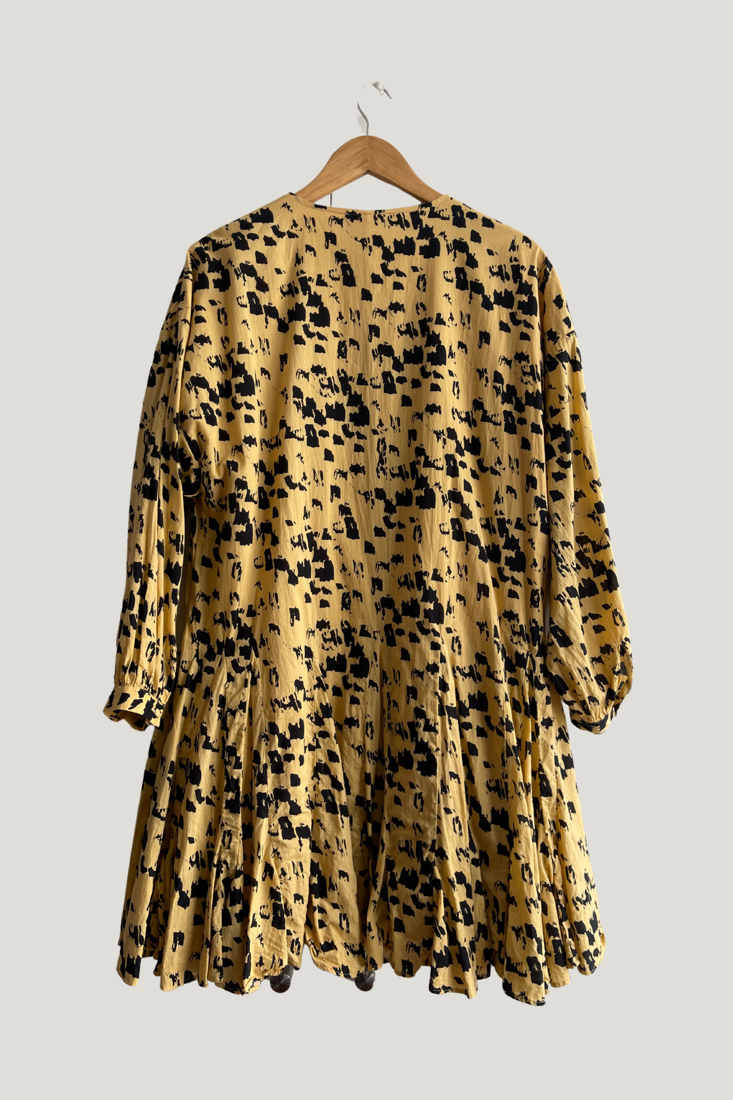 Anine Bing Yellow Mini Dress