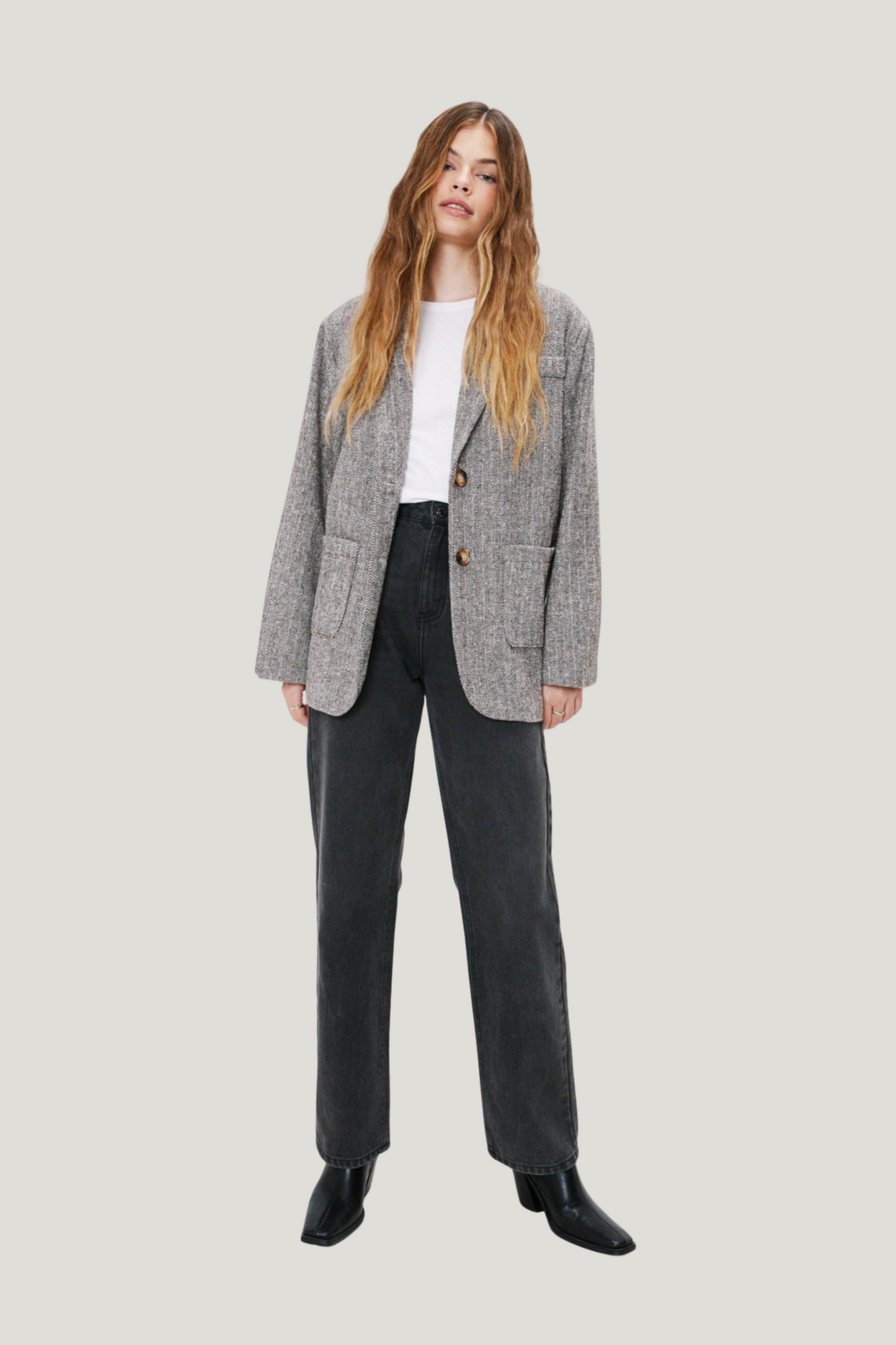 Nastygal Slouchy Oversized Blazer